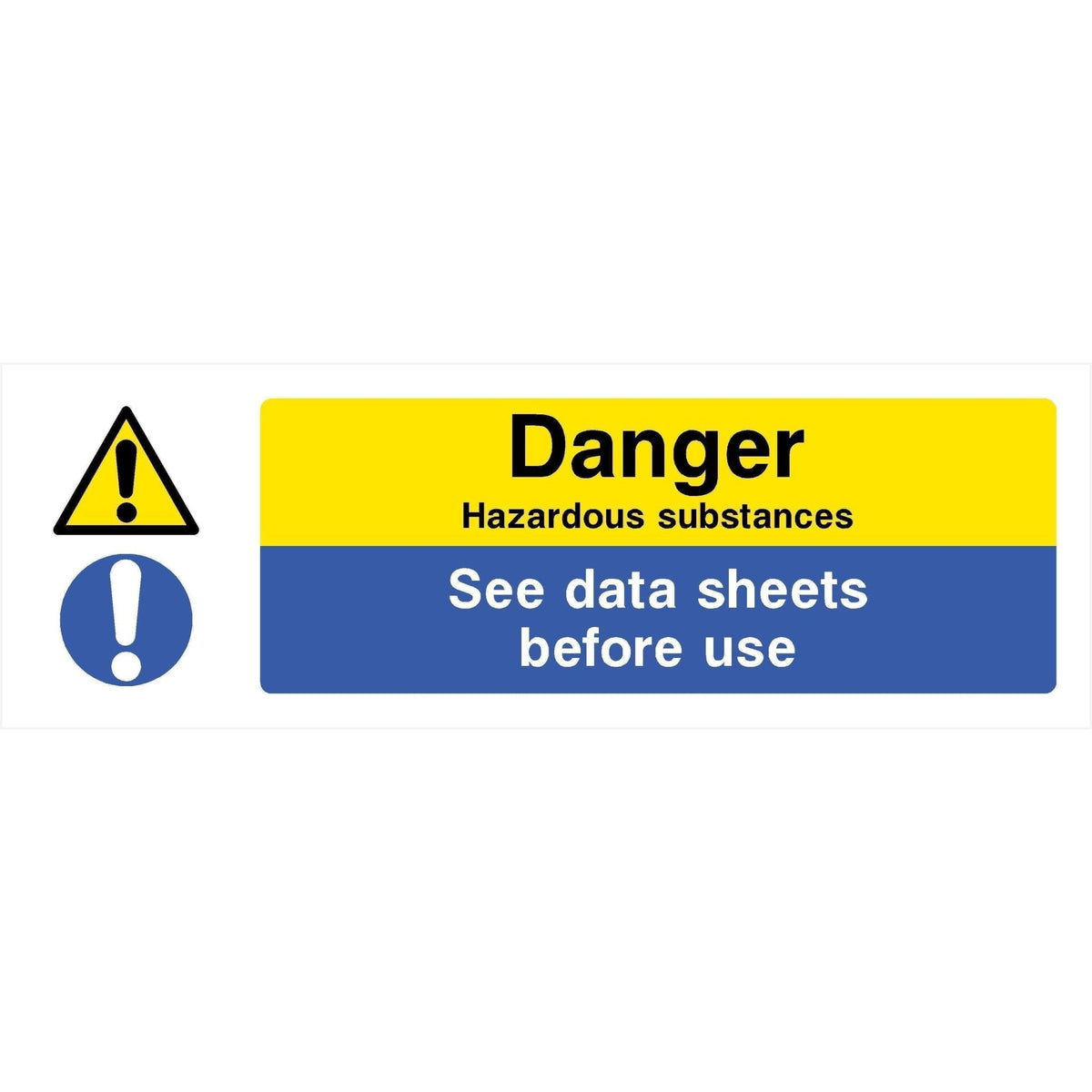 Hazardous Substances Sign