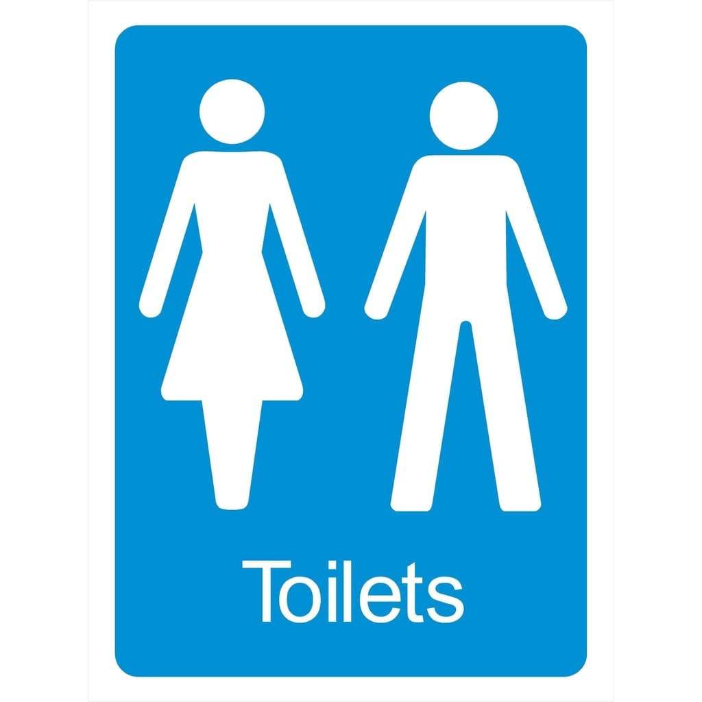 Unisex Toilet Sign